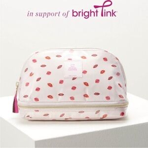 Lip Print Cosmetic Bag